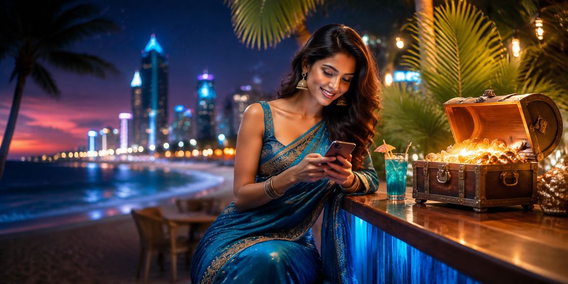 Indian players enjoying Teen Patti game at casino table
